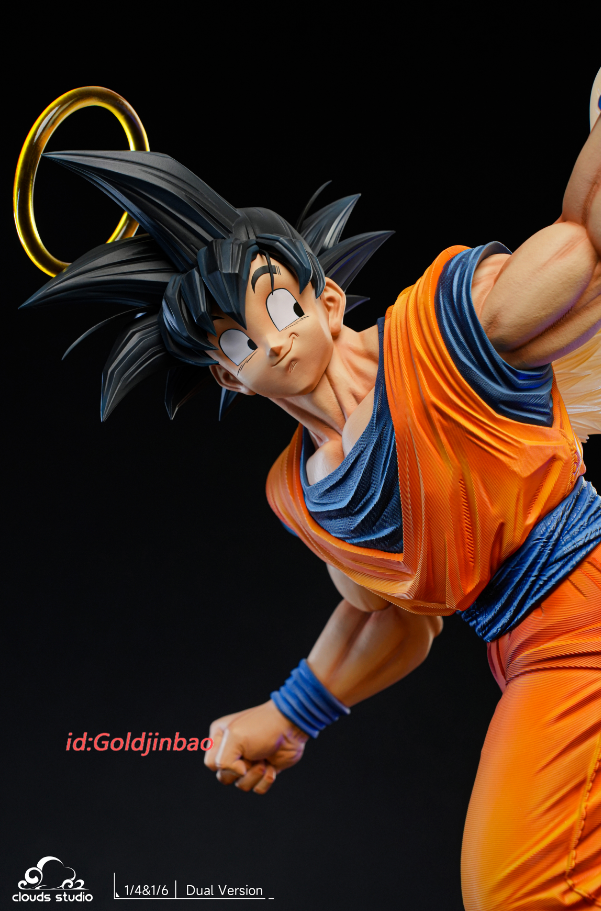 Cloud Studio Dragon Ball Angel Son Goku Resin Statue In Stock 1/6