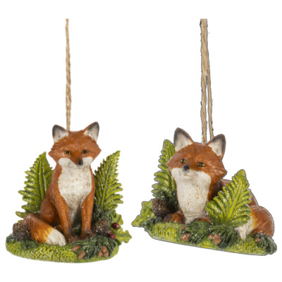 Fox Ornaments