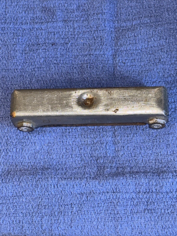 EKLIND FOLDING 9 PIECE HEX ALLEN KEY SET 5/64" TO 1/4" MADE IN USA 91 - Image 4 of 4