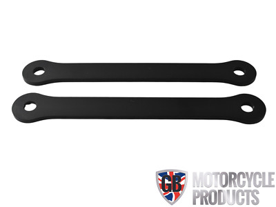 Kawasaki ZX6R 2005-2012 25mm Jack Up Kit Dog Bones, Federungs Links Schwarz