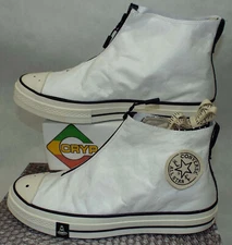 Mens 11.5 Converse Chuck 70 Hi Waterproof Joshua Vides White Ship Shoes A00711C