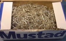 1000 ~Mustad 4/0 O'Shaughnessy KVD Spinnerbait Mold & Trailer Hook 91707N Needle