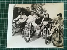 rr431 Photo TTBE années 70 28x22 - Groupe motards Febo Conti - Lug