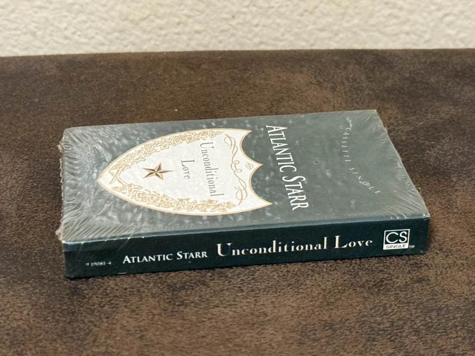 Rare! 1991 Atlantic Starr – Unconditional Love SEALED Cassette Tape Single - Image 4 of 4