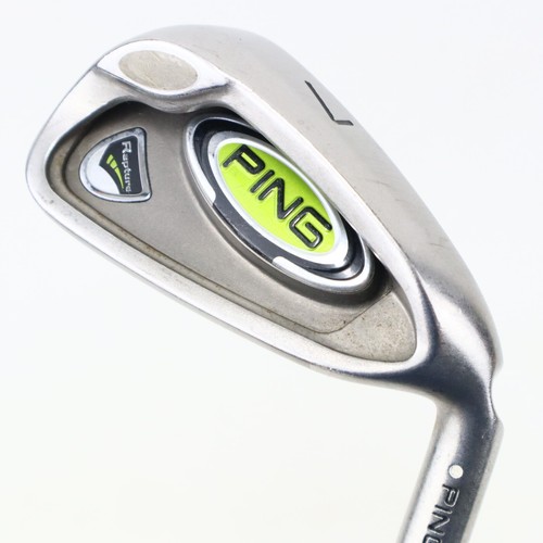 Ping Rapture 7 Ferro Punto Bianco 38,5” RH TFC 909i Impugnatura Torsione Rigida Lamkin - Foto 1 di 11