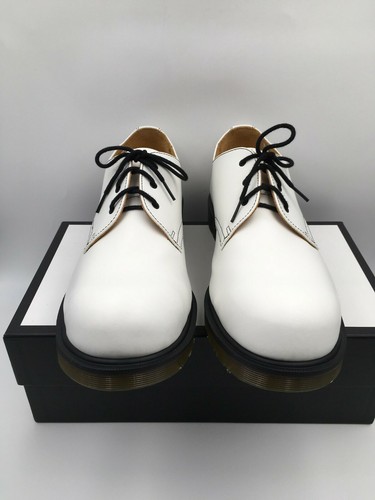 Dr. Martens 1925-5400 White Leather Oxford Steel Toe Work Shoes Men's Size  14 M | eBay