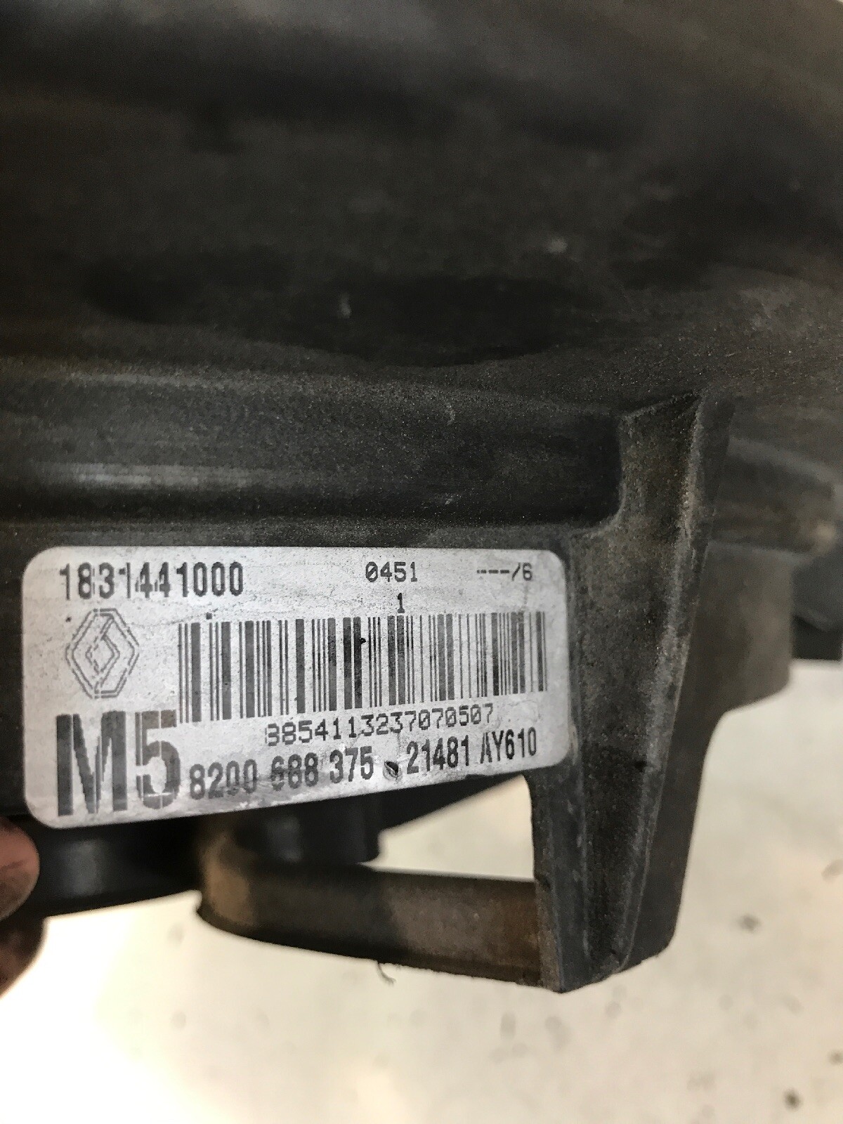Renault CLIO Mk3 1.5 dCi Radiator Cooling Fan 1831442016 for sale 