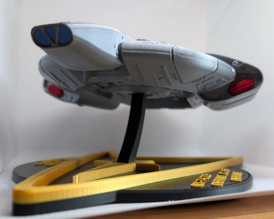 Defiant Starship Model with stand- Deep Space Nine - Highly Detailed 3D Printed - Image 3 of 4