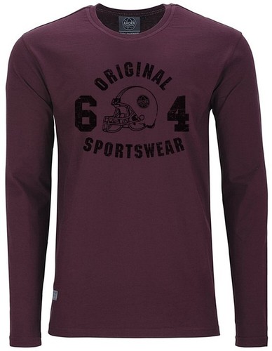 Maglietta lunga taglie forti AHORN SPORTSWEAR 4 colori originale sportswear nero 3XL-1 - Foto 7 di 10