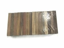 32 PC South American Exotic Pen Blanks - Purpleheart Dalmata Orange Agate Black