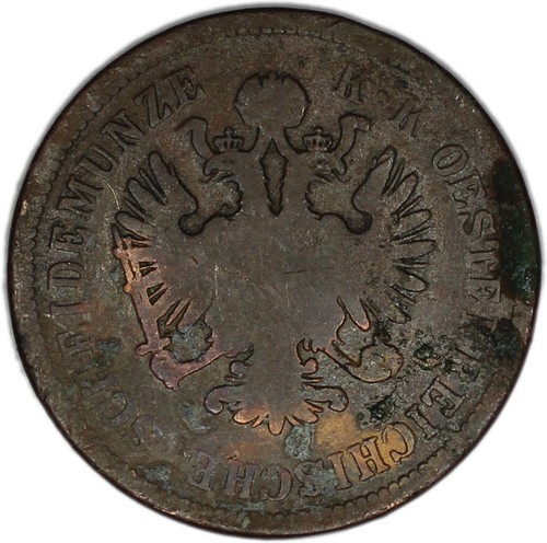 AUSTRIA coin 4 incrociatori 1860 E fine RARA!!! - Foto 2 di 7