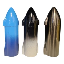 Ever Tech Double Jet Torch  Metal Space Rocket Lighter Adjustable Refillable 2