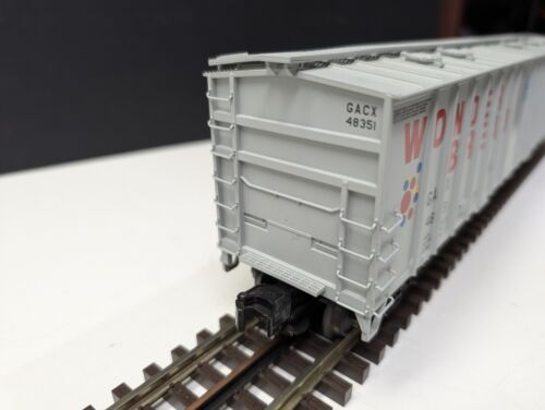 MTH RAILKING 30-75105, Hostess WONDER BREAD 50' AIRSLIDE HOPPER #48354 No Box - Picture 6 of 15