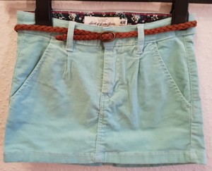 Cord Rock Madchen Gr 128 Von H M L O G G Menthol Kurz Ebay