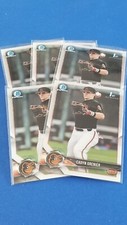 Cadyn Grenier - 2018 Bowman Draft Chrome Refractor (5) card lot  