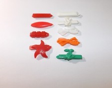 Vintage 1980's Hair Barrettes, Goody, WilHold, Unbranded, Lot of 9