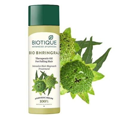 Biotique Bhringraj Therapeutisches Haaröl für fallendes Haar alle Haartypen 1...