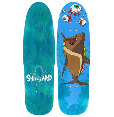 SHIPYARD SKATES 8.25'' Skateboard Deck 'Hot Dogger' Graphic - 7-ply Maple Pop