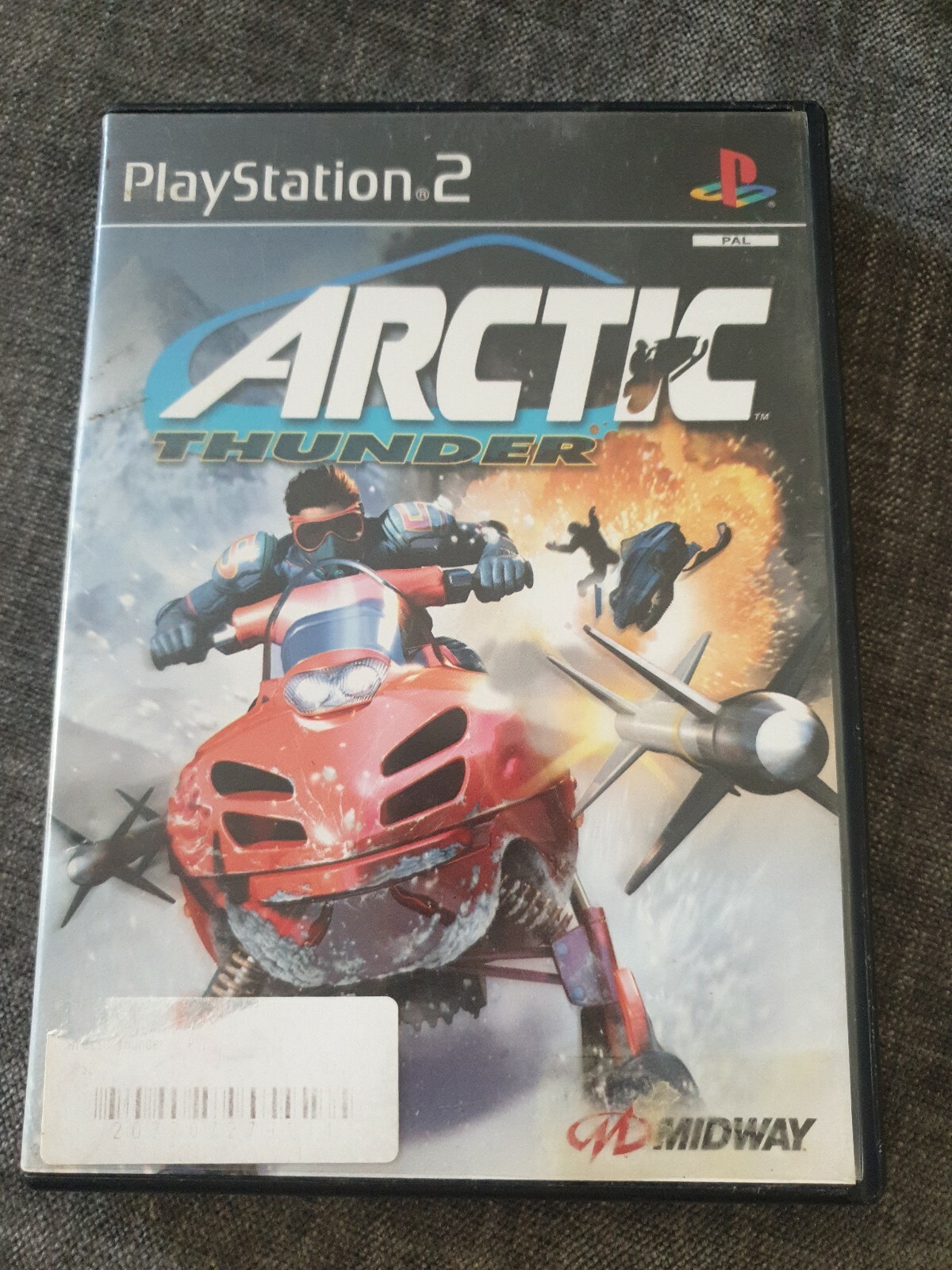 ×× JEU PLAYSTATION 2 PS2 - ARCTIC THUNDER  - avec boîte ×× PAL
