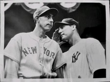1937 CHARLIE RED RUFFING WORLD SERIES TYPE 1 PHOTO CLIFF MELTON MLB BASEBALL HOF