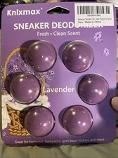 Sneaker Deodorizer Balls Long Lasting Odor Eliminator for Gym Bag Locker Closet
