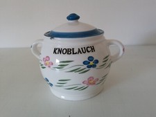 Knoblauchtopf Keramiktopf mit