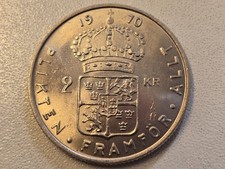 Schweden 2 Kronen 1970 VZ