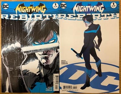 DC Comics Nightwing Rebirth #1 2016 Cover A & Cover B Variant One Shot NM