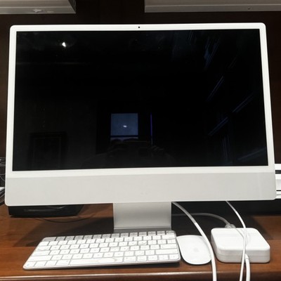 Apple iMac 24  M1 16GB 512GB Silver 2021 macOS Sequoia 15.4.1 Desktop