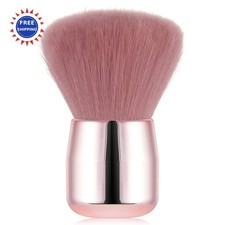 Nail Art Dust Powder Remover Brush Soft Cleaner for Acrylic Makeup Pink Vaincre