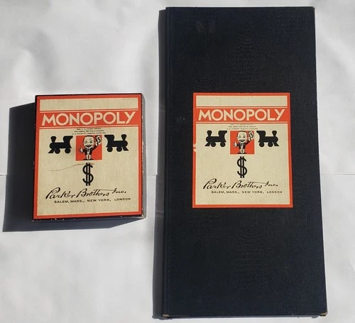 Parker Brothers Monopoly Board Game Vintage 1936-1947-1951 Edition