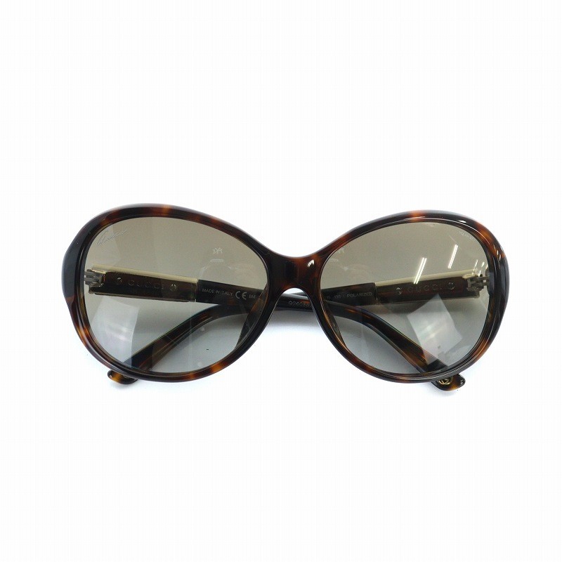 GUCCI Bamboo Sunglasses Glasses Tortoiseshell Color Lens Logo Brown GG3684 GY11 thumbnail 4