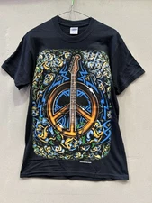 2000’s Peace Flowers Slick Designs Grateful Dead Style Tshirt Multiple Sizes
