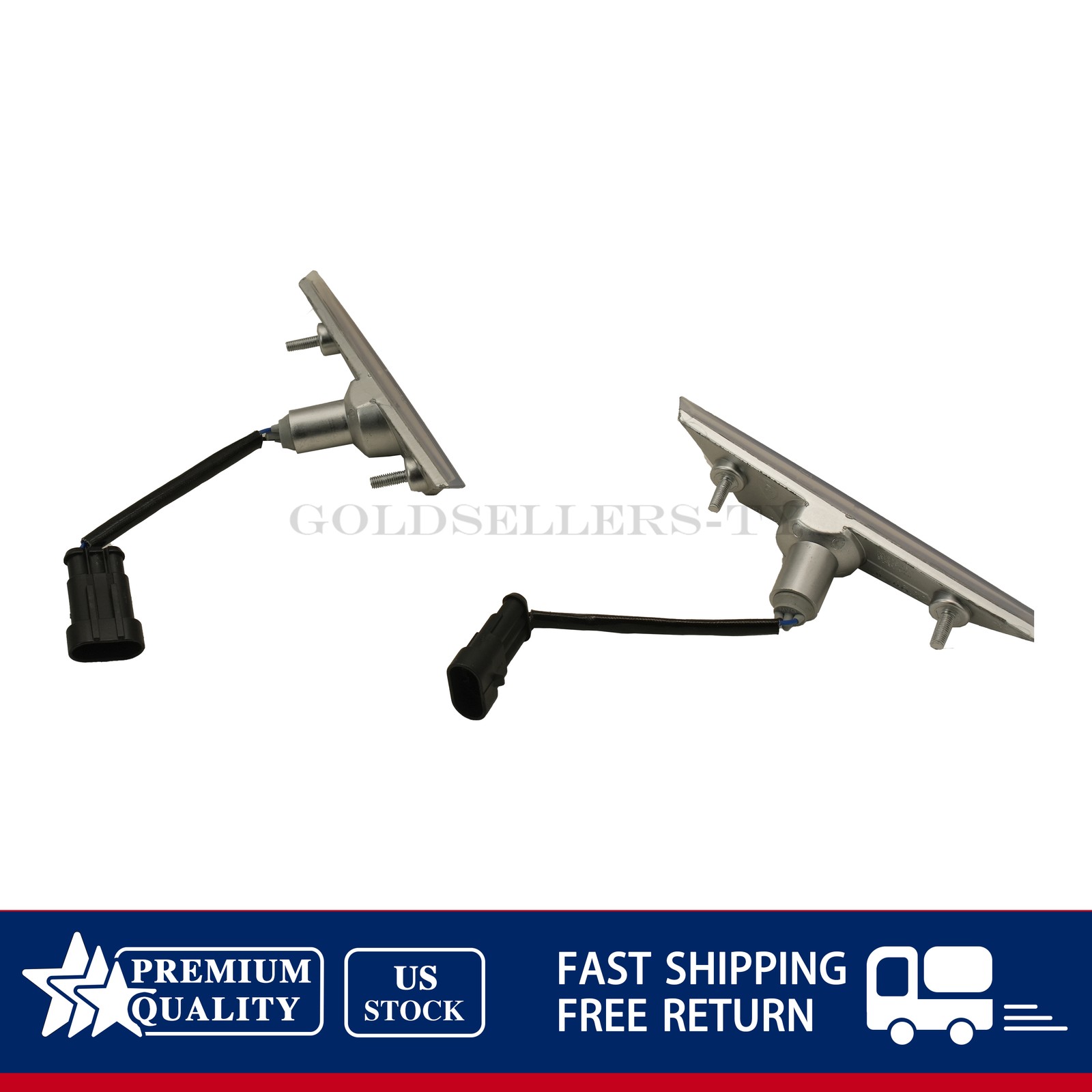 2PCS For Lamborghini Gallardo Bumper Side Marker Indicator Front 400945119D/120D