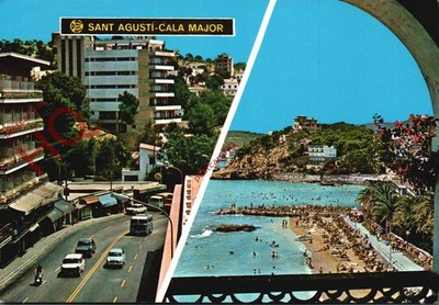 Ansichtskarte>>Mallorca, Sant Agusti-Cala Major (Multiview)