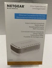 Netgear 5-Port Gigabit Ethernet Unmanaged Switch GS605