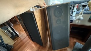 Pioneer  CS-M551 Tall Standing Home Speakers Mint Condition-light Hours  & Loved