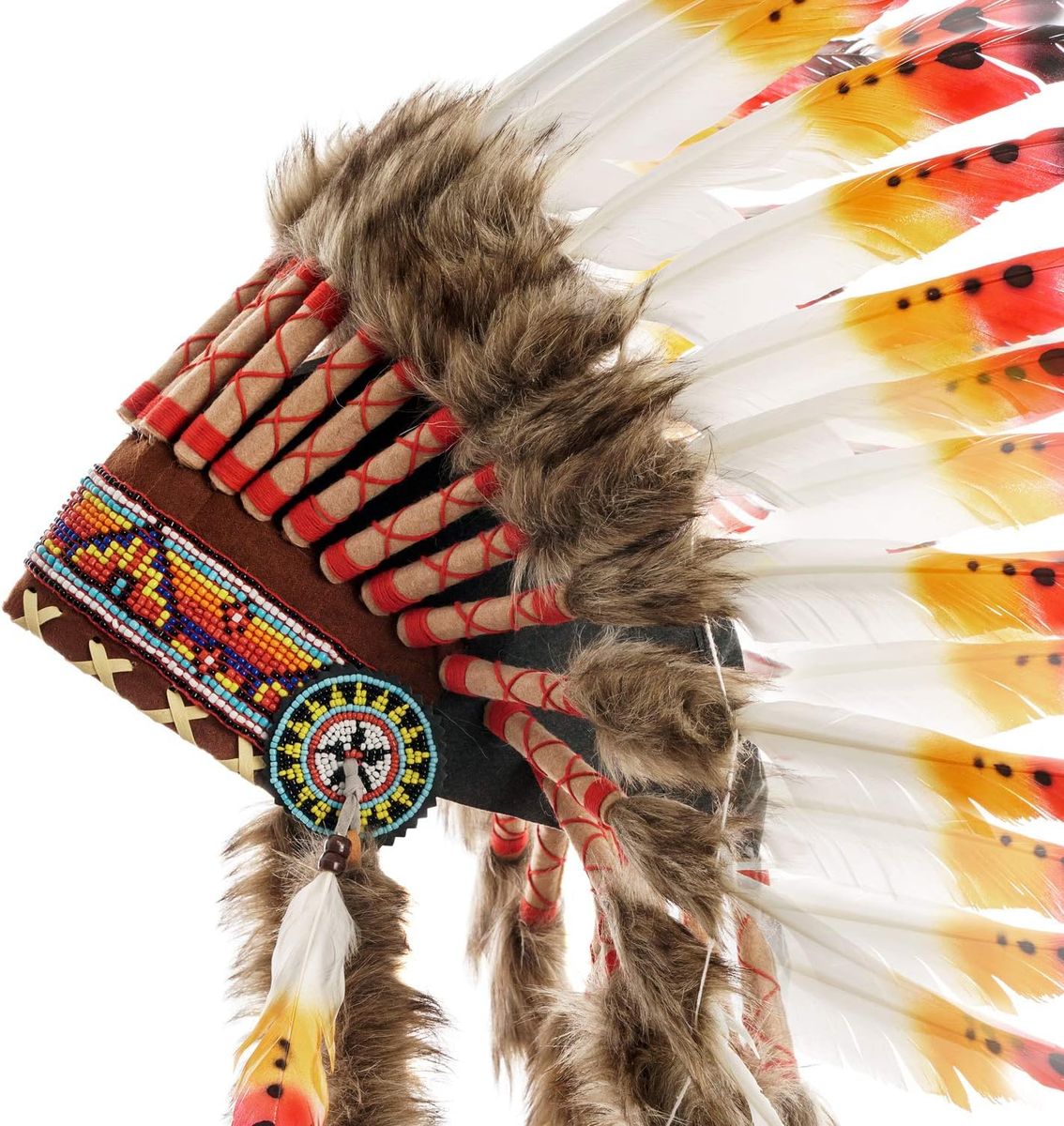 Feather Headdress | Native American Indian Inspired | Choose 