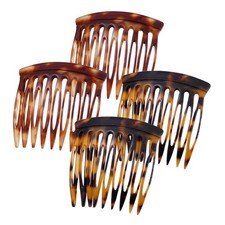 Hair Side Combs - Small French Side Hair Comb Clips for Women Decorative Fren...