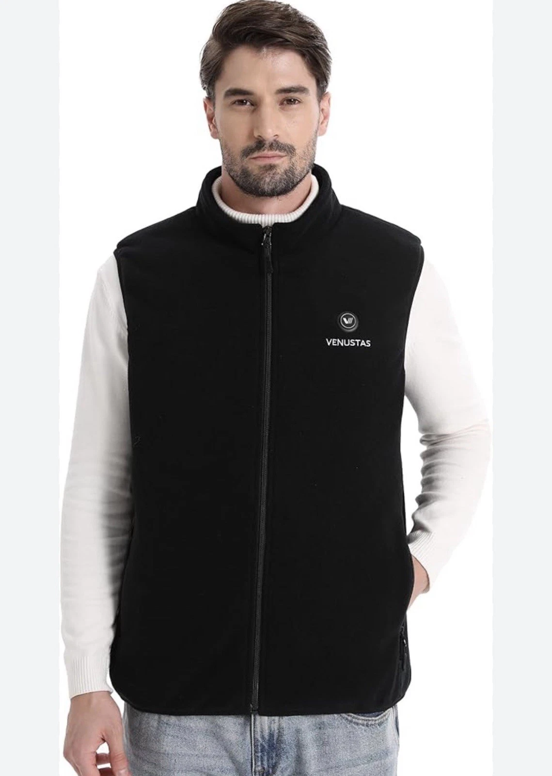 Venustas Men's Heated Vest 20 Hours Warmth Lightweight Insulated Electric L NWT