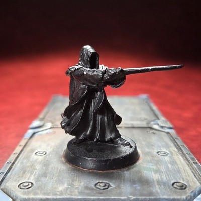 Games Workshop Herr der Ringe Nazgûl zu Fuß Ringwraith on Foot Metall Miniatur