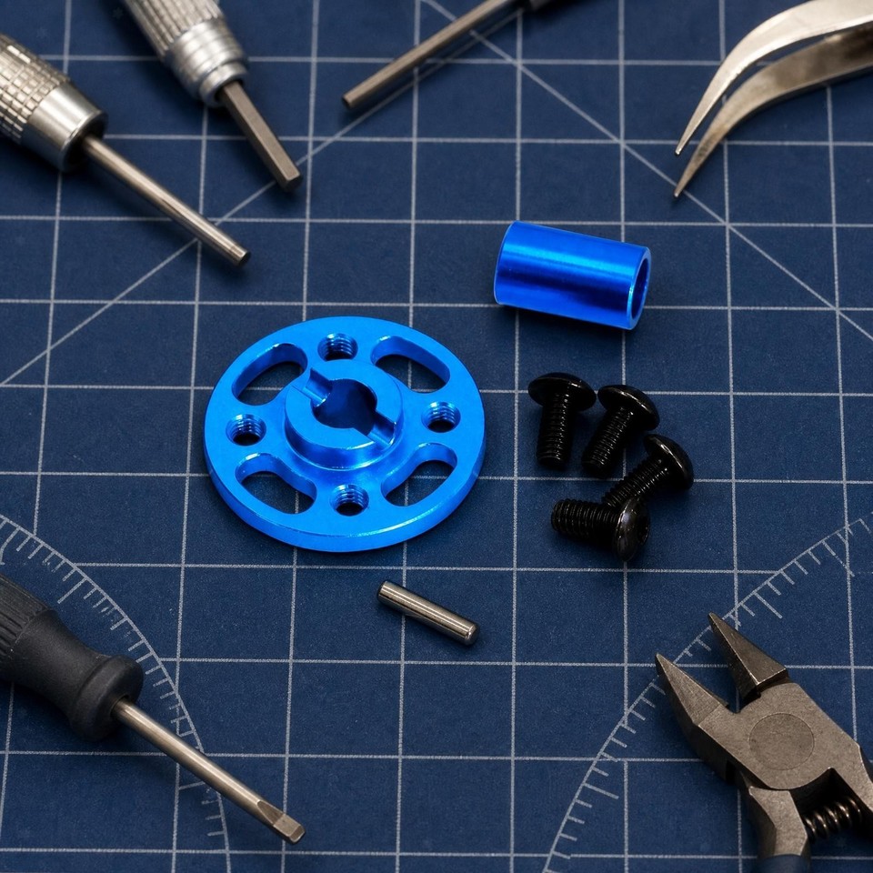 RC Car Part 68-Tooth Diff gear02 Gear Gear with Spacer Anodized | eBay UK
