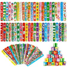 Easter Slap Bracelets, 36 PCS Easter Basket Stuffers for Kids, Easters Party ...