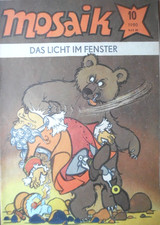 MOSAIK Abrafaxe 10 - 1980 A3 Oktober Nr. 58 --- Das Licht im Fenster