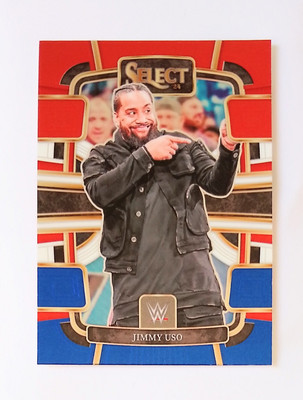 2024 Panini Select WWE - Jimmy Uso - RED & BLUE PRIZM