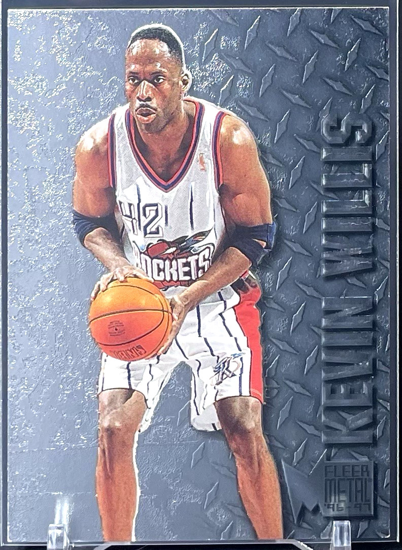 Kevin Willis 1996-97 Fleer Metal Precious Metal #175 SP Parallel Rockets
