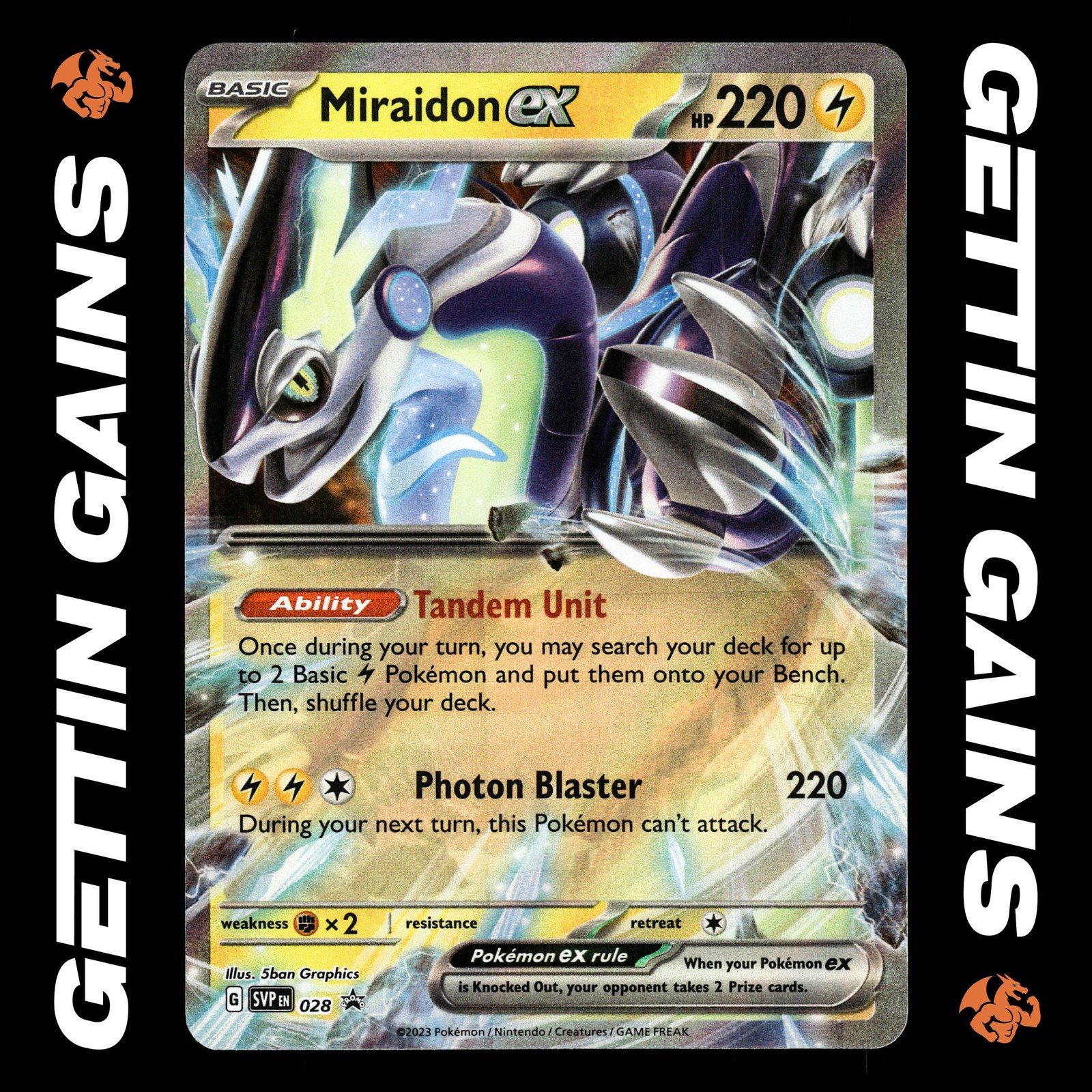 how much is a miraidon pokemon card worth Ex & Koraidon Ex - Scarlet & Violet - Lot - SVP028 & SVP029 Fx2 / / 1 Scarlet Miraidon ex 2023 Scarlet &