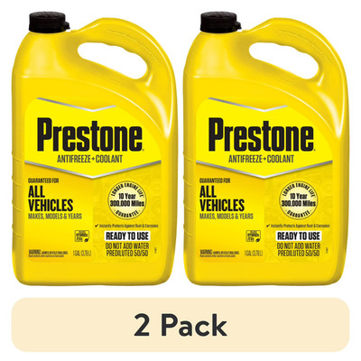NWT Prestone Universal Antifreeze + Coolant 50/50 Prediluted Extended Life