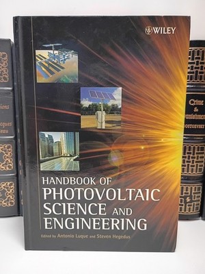 Handbook of Photovoltaic Science Engineering Luque Hegedus Solar Cells 1st Ed HC