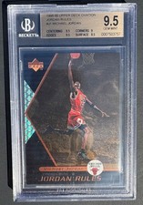 1998 Upper Deck Ovation Jordan Ruels #1 Michael Jordan BGS 9.5 Gem Mint low pop